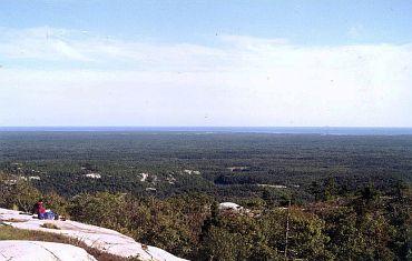 On Silverpeak in Killarney Provincial Park.